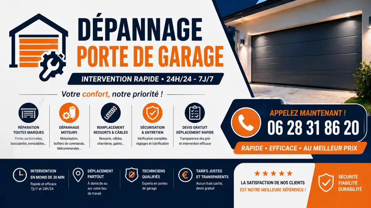 Réparation porte de garage à Mas-blanc-des-alpilles